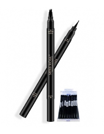 7402-019H48: CANETA DELINEADORA P/ SOBRANCELHAS C/ DUAS PONTAS MISS RO