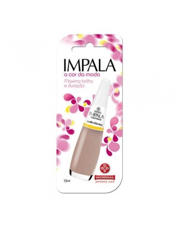 ESMALTE IMPALA A COR DA MODA CREMOSO NUDE CLASSICO BLISTER