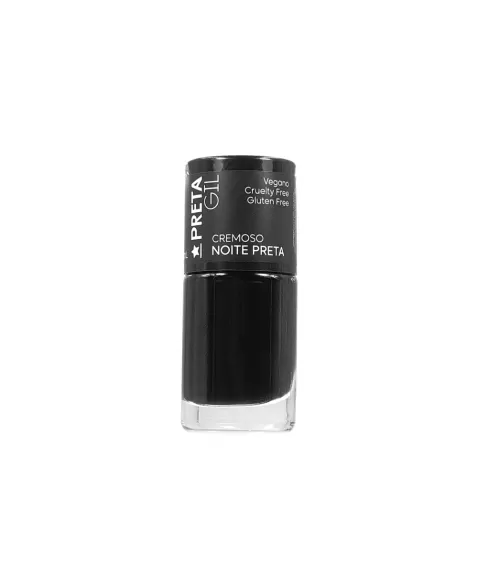ESMALTE PRETA GIL CR NOITE PRETA 10ML