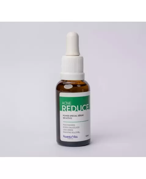 ACNE REDUCE SERUM SECATIVO 30ML - TRATAMENTO EFICAZ PARA ACNE KUANTA VITA