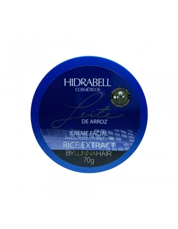 CREME FACIAL LEITE DE ARROZ 70G HIBRABELL