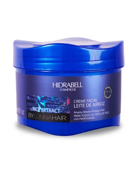 CREME FACIAL LEITE DE ARROZ 250G HIBRABELL