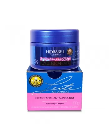 CREME FACIAL LEITE DE ARROZ DIA 50G HIBRABELL