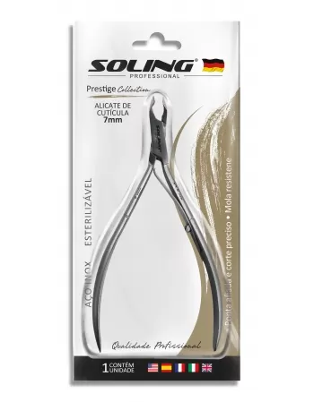 ALICATE DE CUTICULA * SOLING - REF. 372 7MM