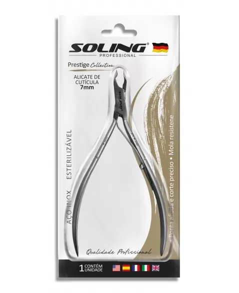 ALICATE DE CUTICULA * SOLING - REF. 372 7MM