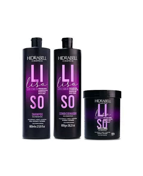 KIT LISO LEVE E SOLTO HIDRABELL