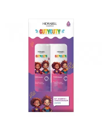 KIT INFANTIL CABELOS CACHEADOS UVA HIDRABELL