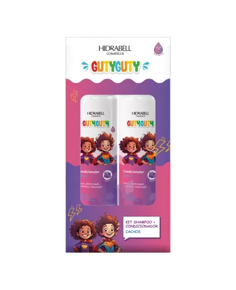 KIT INFANTIL CABELOS CACHEADOS UVA HIDRABELL
