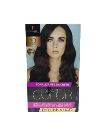 TONALIZANTE 1.0 PRETO 40G HIDRABELL