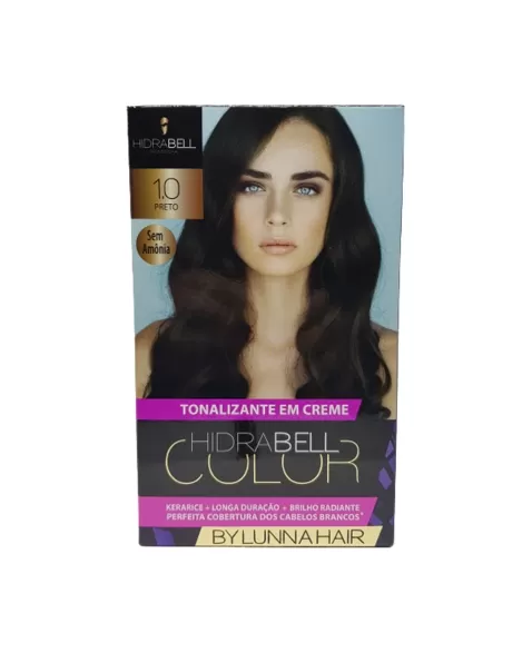 TONALIZANTE 1.0 PRETO 40G HIDRABELL