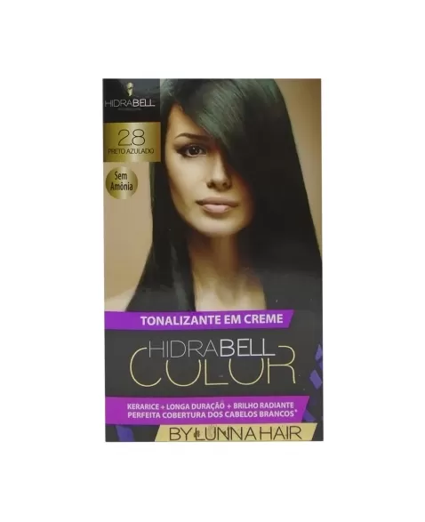 TONALIZANTE 2.8 PRETO AZULADO 40G HIDRABELL