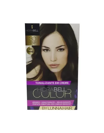 TONALIZANTE 3.0 CASTANHO ESCURO 40G HIDRABELL