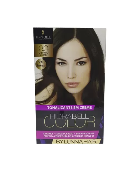 TONALIZANTE 3.0 CASTANHO ESCURO 40G HIDRABELL