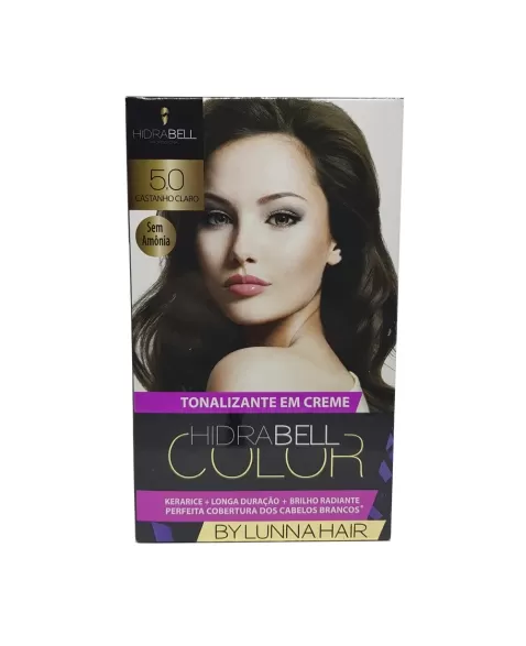 TONALIZANTE 5.0 CASTANHO CLARO 40G HIDRABELL
