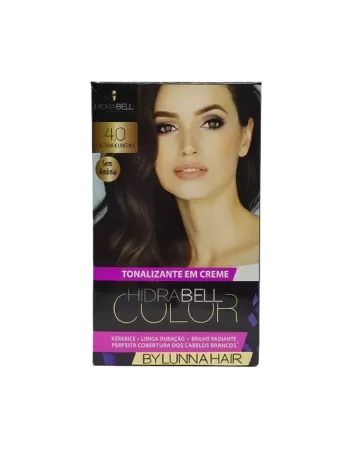 TONALIZANTE 4.0 CASTANHO MEDIO 40G HIDRABELL