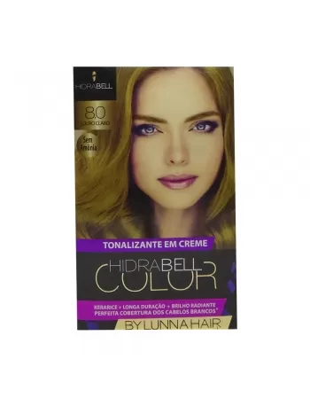 TONALIZANTE 8.0 LOURO CLARO 40G HIDRABELL
