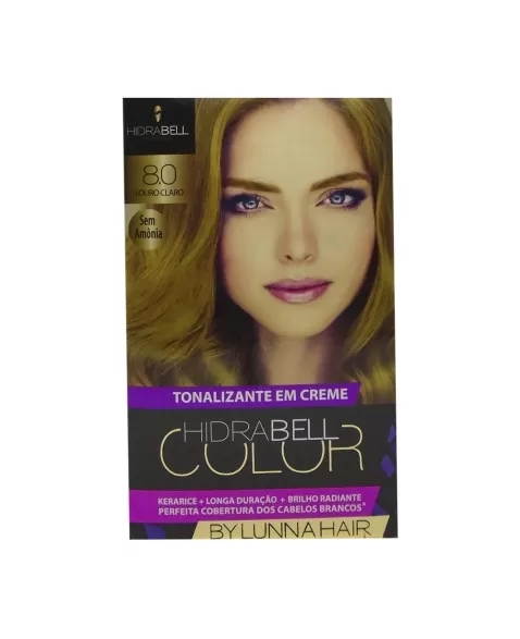 TONALIZANTE 8.0 LOURO CLARO 40G HIDRABELL