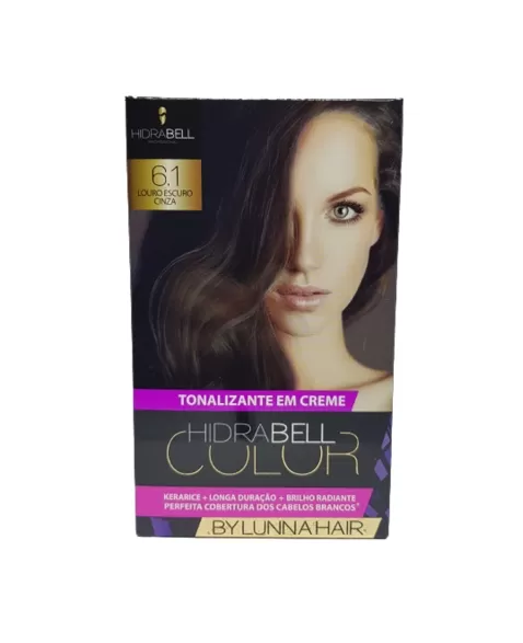 TONALIZANTE 6.1 LOURO ESCURO CINZA 40G HIDRABELL
