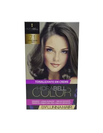 TONALIZANTE 7.1 LOURO MEDIO CINZA 40G HIDRABELL