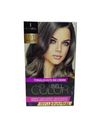 TONALIZANTE 8.1 LOURO CLARO CINZA 40G HIDRABELL
