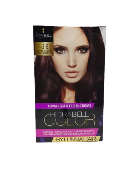TONALIZANTE 4.66 CASTANHO MEDIO 40G HIDRABELL