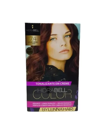 TONALIZANTE 7.4 LOURO MEDIO COBRE 40G HIDRABELL