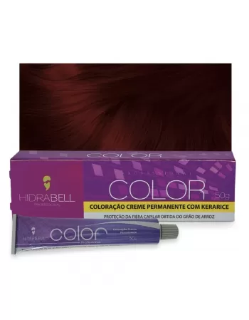 COLORACAO 66.66 LOURO ESCURO VERMELHO 50G HIDRABELL