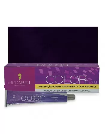 COLORACAO 4.66 CASTANHO MEDIO VERMELHO INTENSO 50G HIDRABELL
