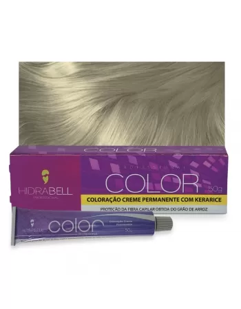 COLORACAO 12.11 SUPER CLAREADO CINZA INTENSO 50G HIDRABELL