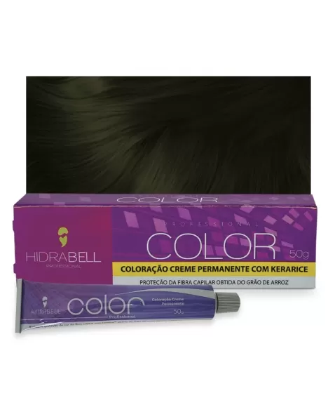 COLORACAO 5.0 CASTANHO CLARO 50G HIDRABELL