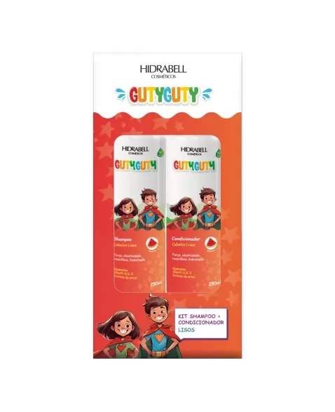 KIT INFANTIL CABELOS LISOS MELANCIA HIDRABELL